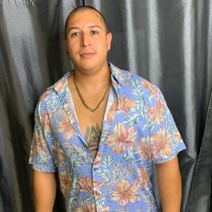 PRNT RAYON CAMPSHIRT